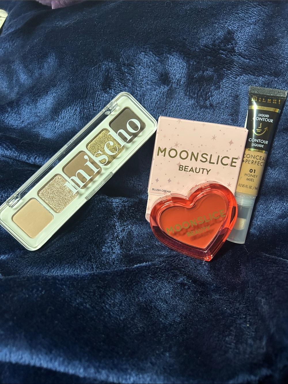 Heart Blush Cream in Orange